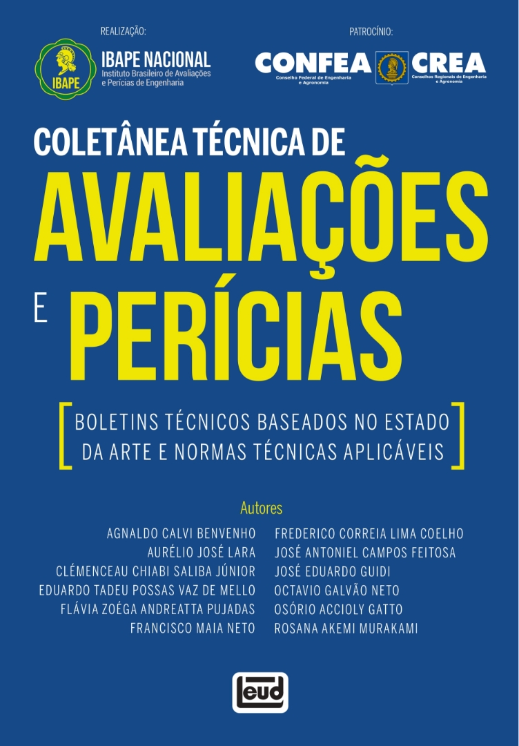 Coletânea Técnica de Avaliações e Perícias Boletins Técnicos baseados no estado da arte e normas técnicas aplicáveis. page 0001