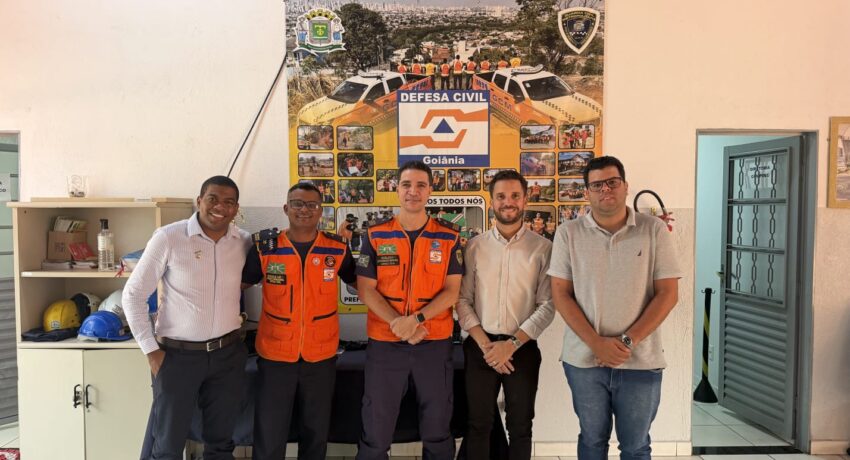 Defesa Civil e IBAPE-GO fortalecem parcerias em prol da segurança e da engenharia técnica